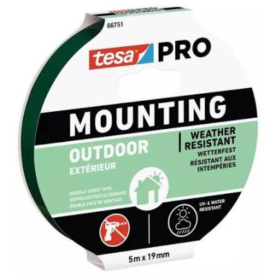 MOUNTING PRO NASTRO BIADESIVO PER ESTERNI 5M X 19MM