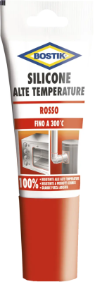 BOSTIK SILICONE ALTE TEMPERATURE TUBO 60ML