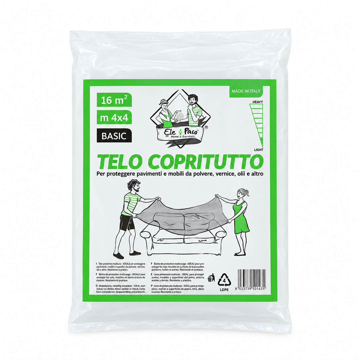 TELO COPRITUTTO 4X4 200GR