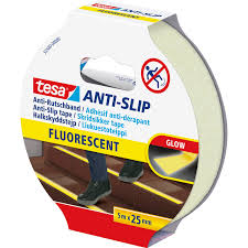 NASTRO ANTISCIVOLO FLUORESCENTE 5M X 25MM