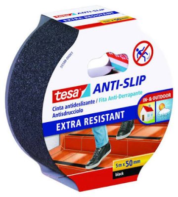 NASTRO ANTISDRUCCIOLO NERO 5M X 50MM