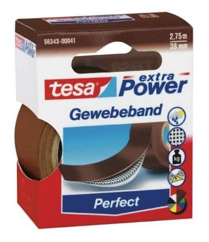 NASTRO TELATO MARRONE 2,75MT X 38MM