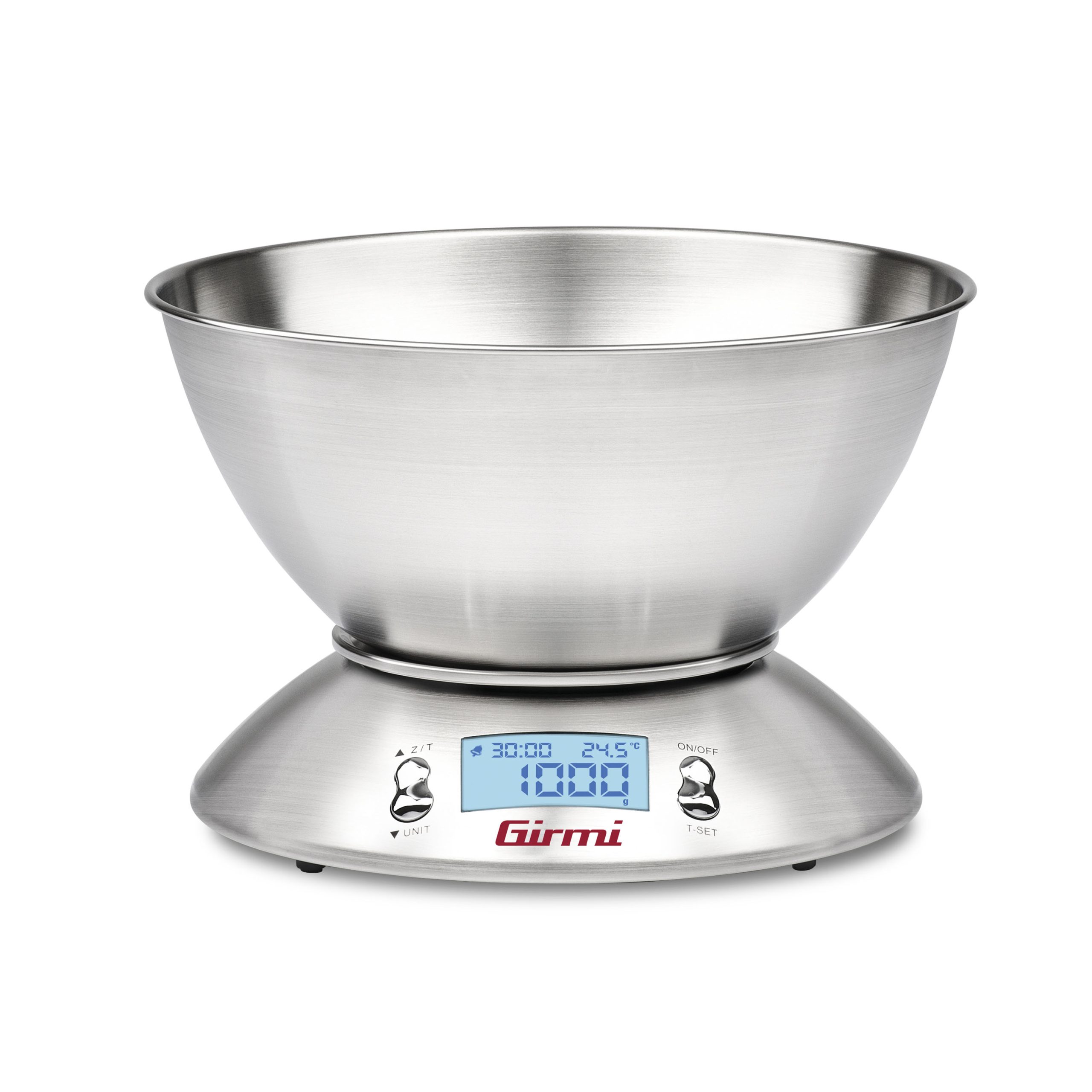 BILANCIA DA CUCINA ELETTRONICA INOX CON CIOTOLA 1G/5KG