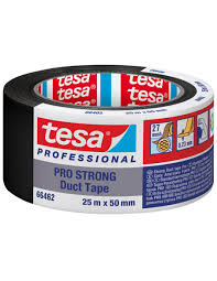 NASTRO MULTIUSO AMERICANO NERO 25MT X 50MM