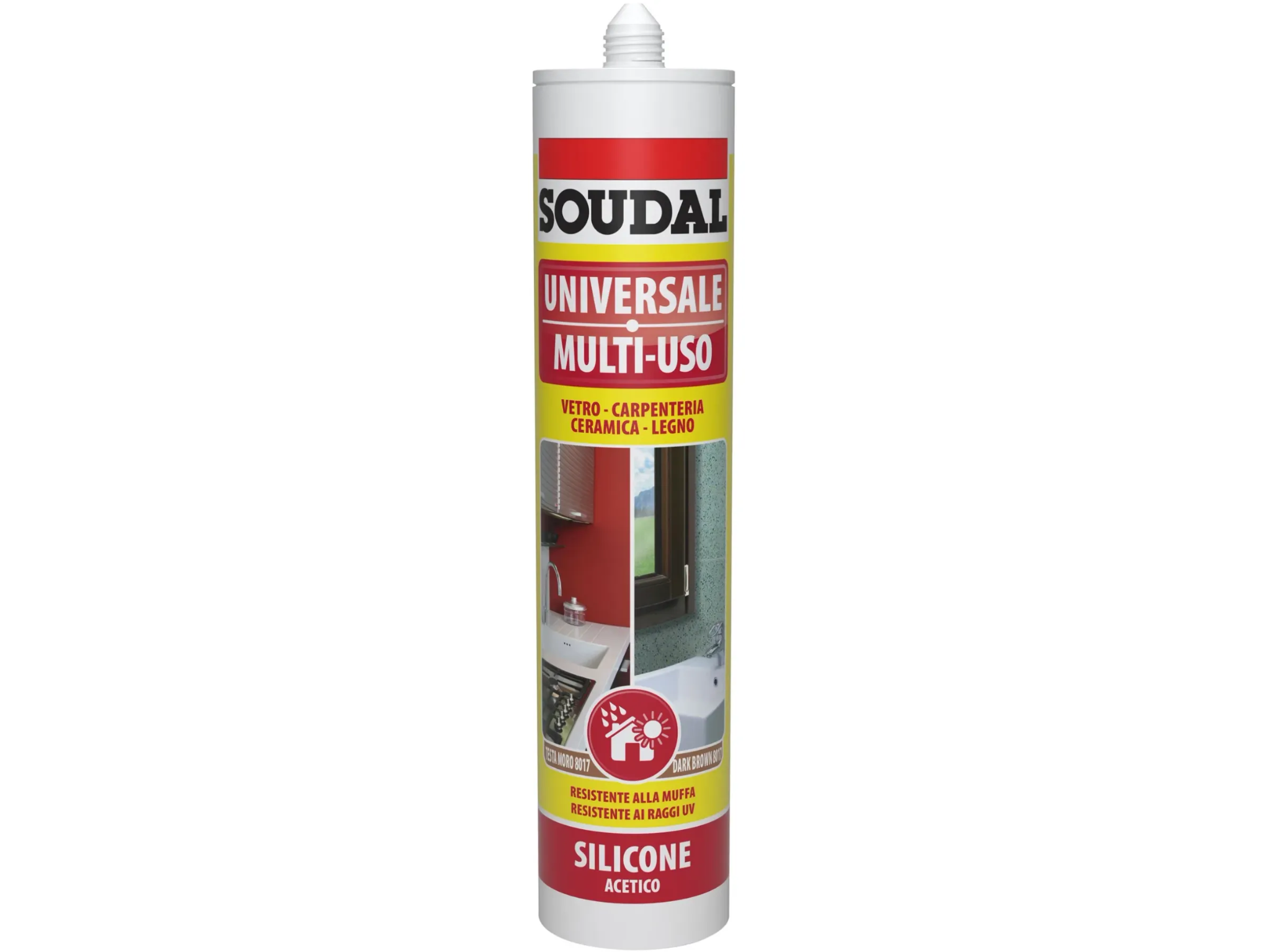SILICONE UNIVERSALE TESTA DI MORO 280ML