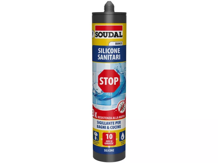 SILICONE SANITARI STOP MUFFA BIANCO 300ML