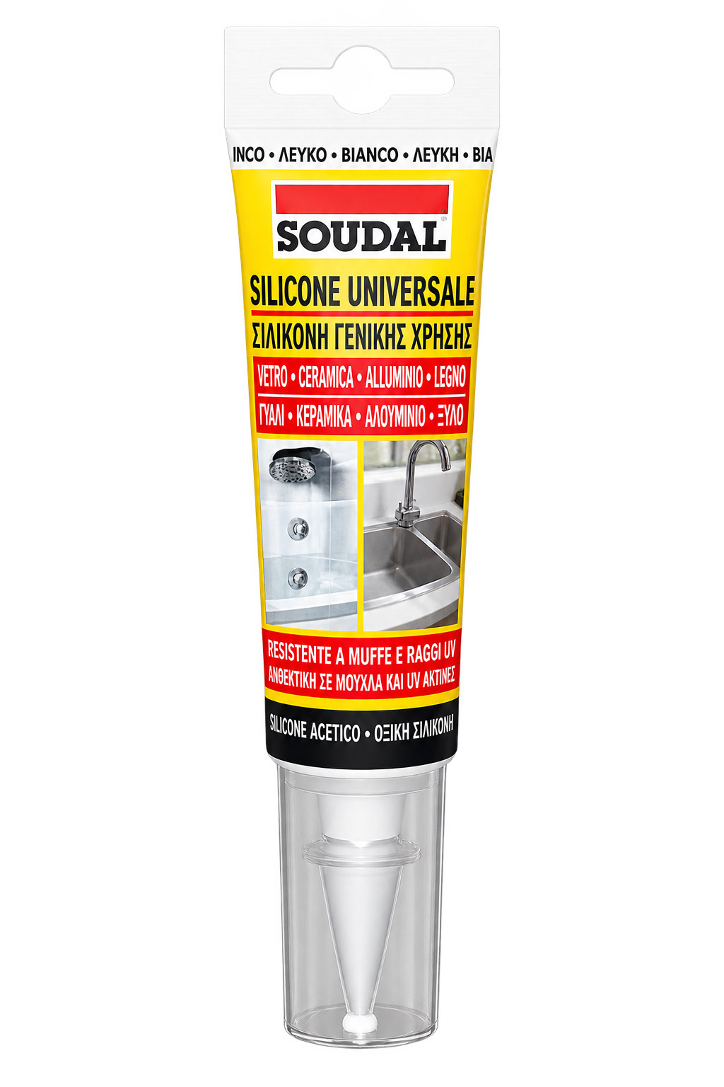 SILICONE UNIVERSALE TRASPARENTE 60ML