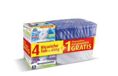 AIR MAX RICARICA BUNDLE PACK TAB 1 KIT VORTEX GRATIS + 1 TAB 2X450GR NEUTRA + 1 TAB 2X450GR LAVANDA