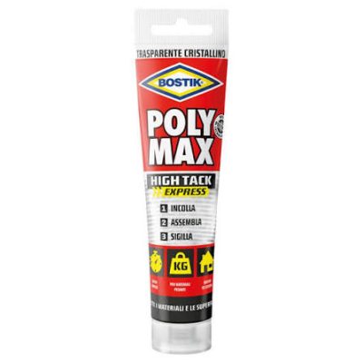 BOSTIK POLY MAX HTE TRASPARENTE TUBO 115GR