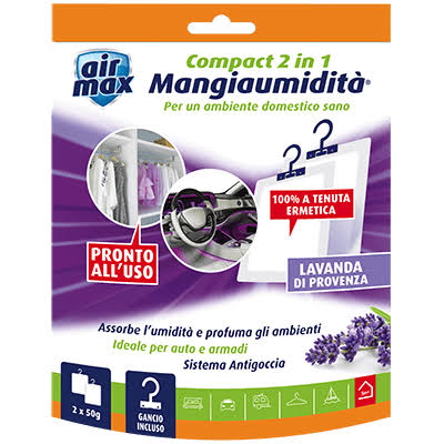 AIR MAX APPENDIBILI COMPACT 2 IN 1 LAVANDA 2X50GR