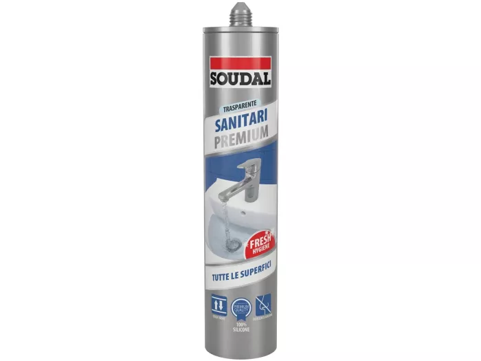 SILICONE SANITARI PREMIUM NEUTRO TRASPARENTE 300ML