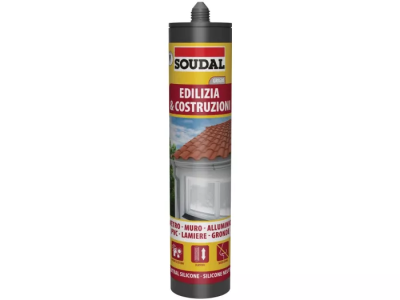 SILICONE EDILIZIA GRIGIO 300ML