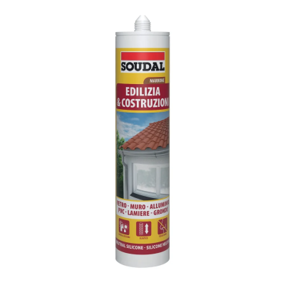 SILICONE EDILIZIA MARRONE 8007 300ML