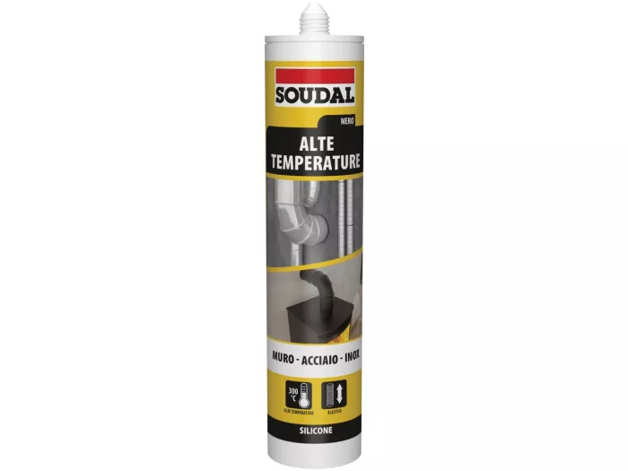 SILICONE ALTE TEMPERATURE NERO 310ML