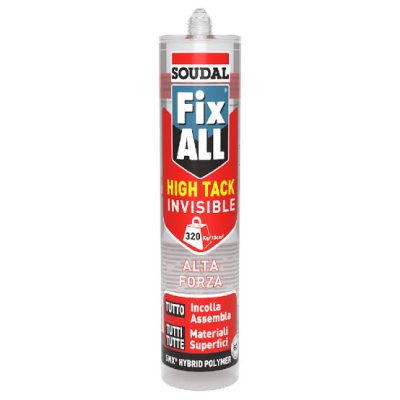 FIX ALL HIGH TACK INVISIBLE TRASPARENTE 290ML