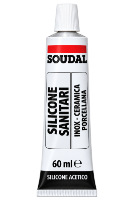 SILICONE UNIVIVERSALE BIANCO SANITARI 60ML