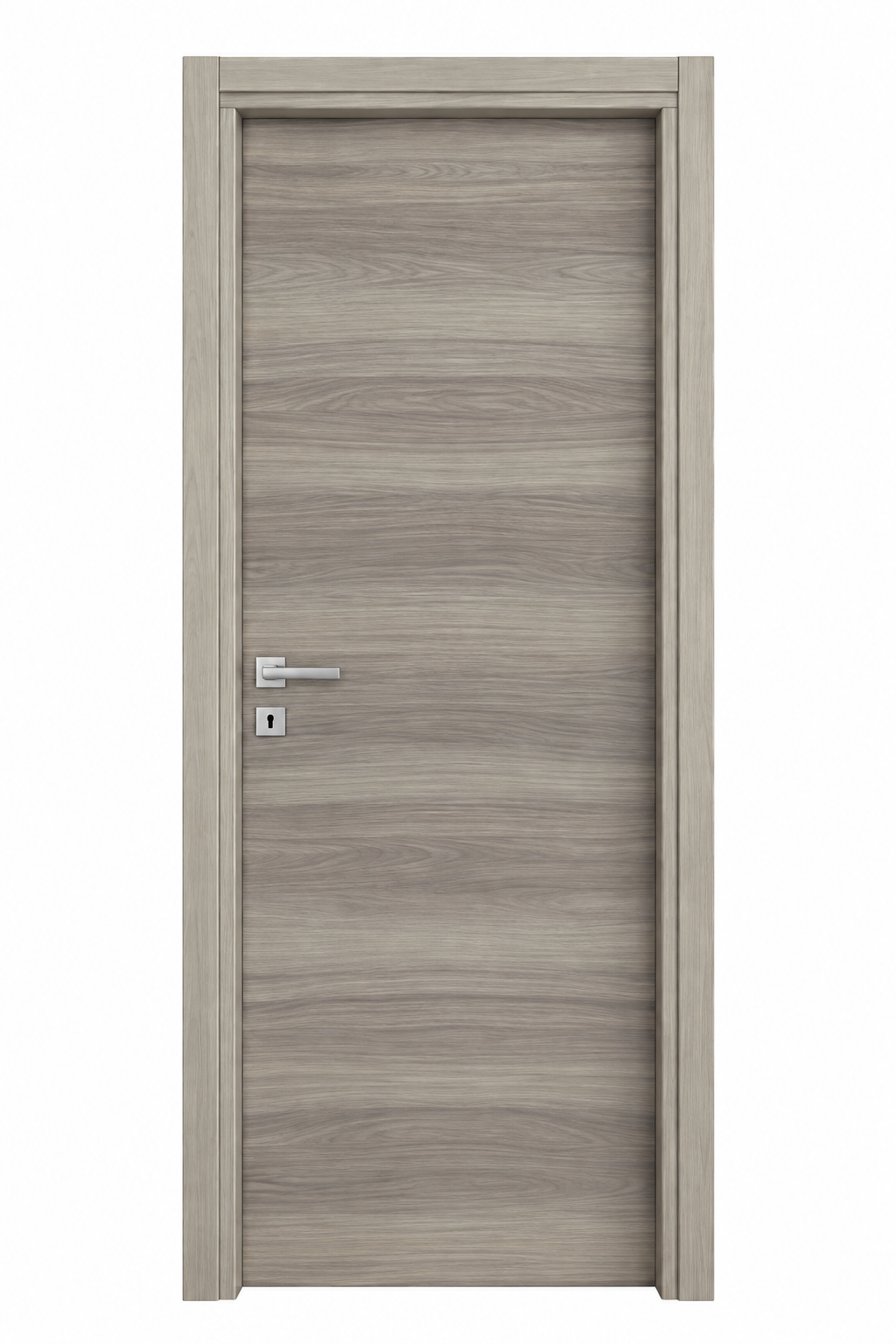 Porta Microtec Rovere Grigio Battente Misura 210x80 Cm