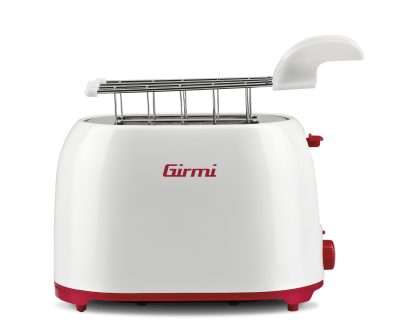 TOSTAPANE ELETTRICO CON PINZE BIANCO 750W