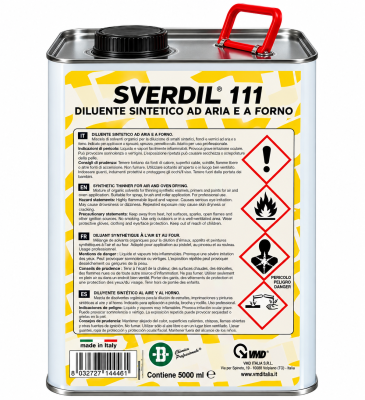 SVERDIL 111 DILUENTE SINTETICO 5L