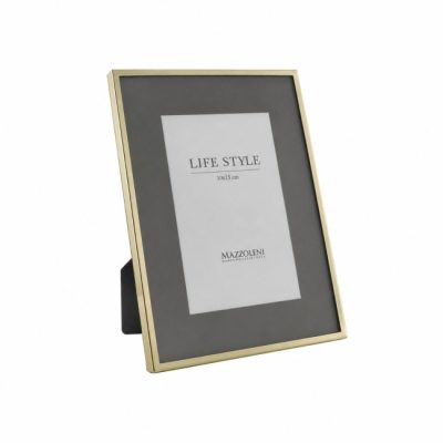 PORTAFOTO GINGER CM.16x21x1 MET TORTORA