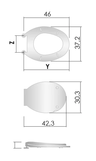 Sedile WC Z2 H012 - immagine 3