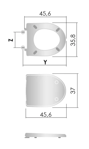 Sedile WC Tango H057 - immagine 3