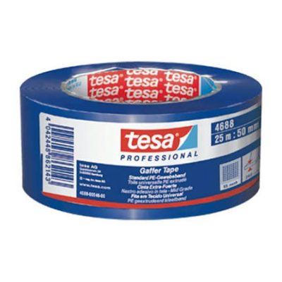 NASTRO TELATO BLU 25MT X 50MM