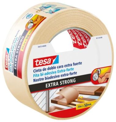 NASTRO BIADESIVO TELATO PER PAVIMENTI EXTRA FORTE 25MT X 50MM