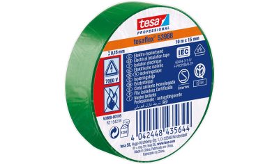 NASTRO ISOLANTE VERDE 10MT X 15MM