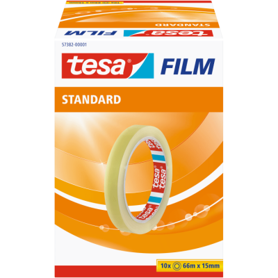 NASTRO ADESIVO TRASPARENTE 66MT X 15MM