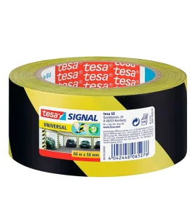 ROTOLI DI SICUREZZA BICOLORE NERO/GIALLO 66MT X 50MM