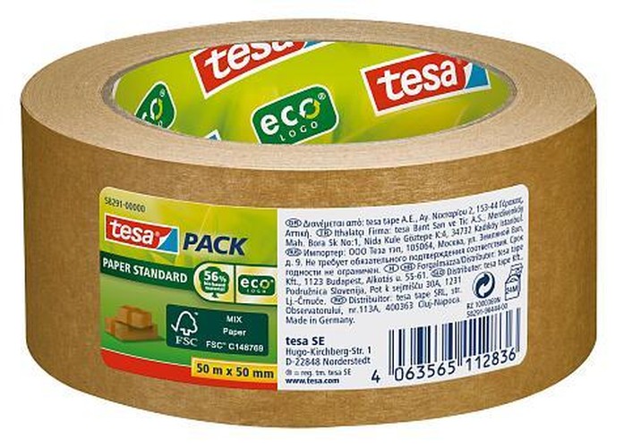 NASTRO DA IMBALLAGGIO ECOLOGICO 50MT X 50MM