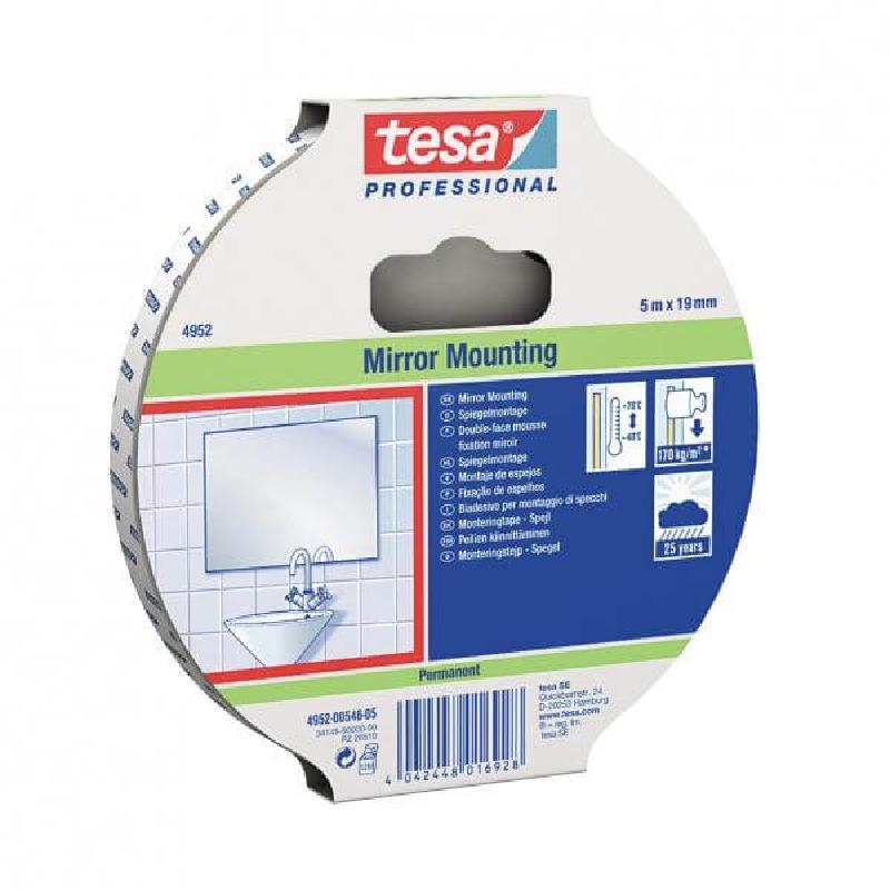 NASTRO BIADESIVO PER SPECCHI MOUNTING PRO 10MT X 19MM