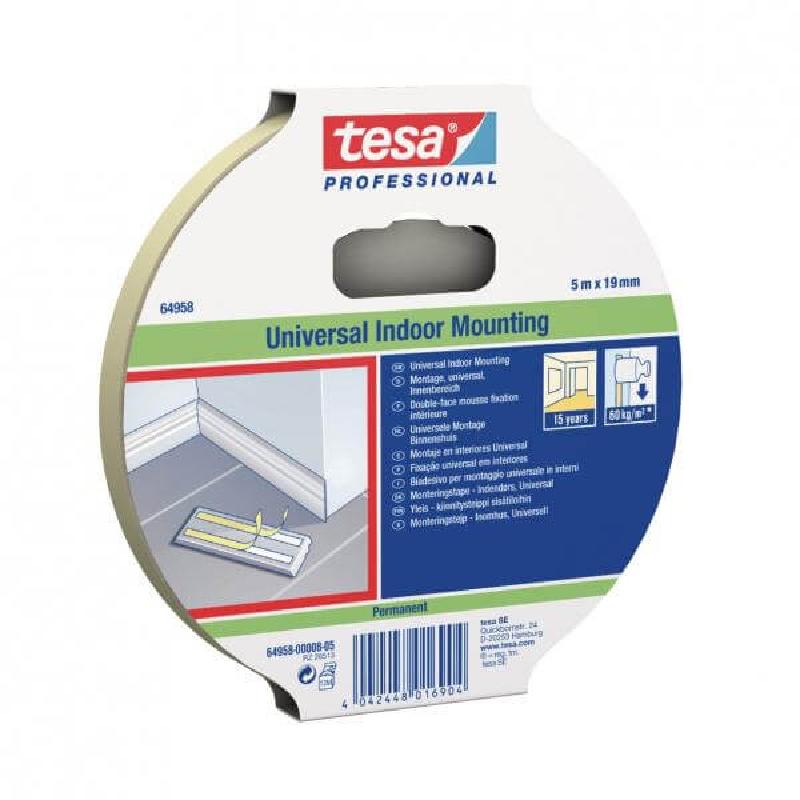 NASTRO BIADESIVO UNIVERSALE MOUNTING PRO 5MT X 19MM