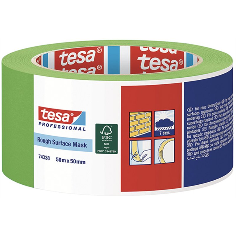 NASTRO CARTA VERDE 50MT X 50MM
