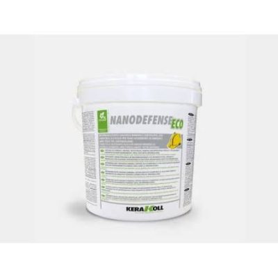 NANODEFENSE ECO 5KG Impermeabilizzante organico minerale certificato, eco-compatibile all?acqua per fondi assorbenti in ambienti umidi.