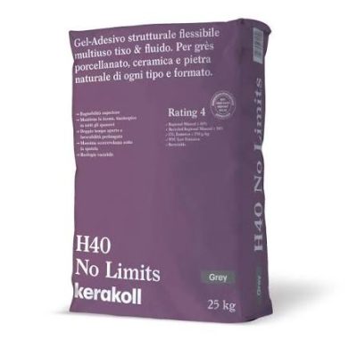 H40 NO LIMITS GRIGIO 25KG