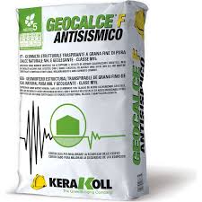 Geomalta strutturale traspirante a grana fine di pura calce naturale nhl e Geolegante ? Classe M15