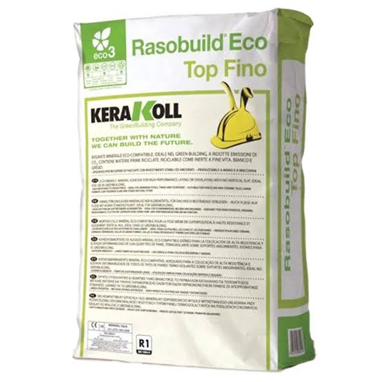 Rasante minerale eco-compatibile.
