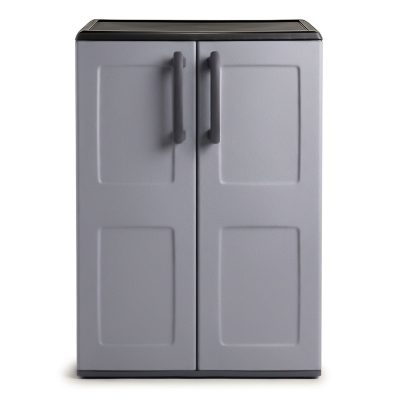 ARMADIO BASSO GRIGIO 68X37X84CM