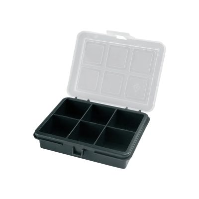 PORTAMINUTERIA CON 6 SCOMPARTI 12X10X2,8CM