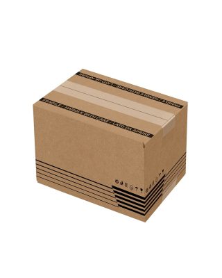 SCATOLA CARTONE AMERICANA DOPPIA ONDA 60X40X40CM AVANA BC SCD14