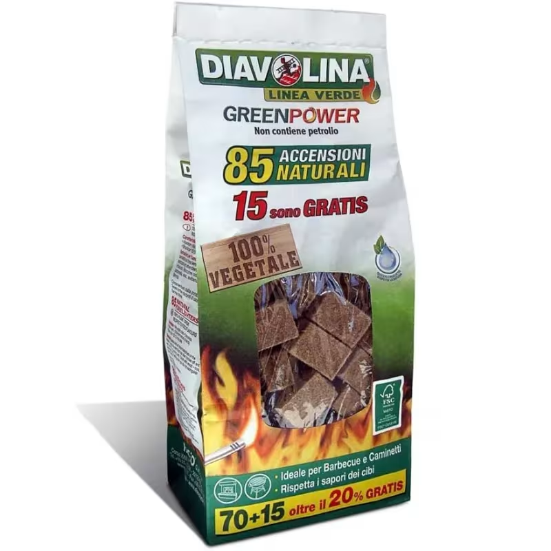 DIAVOLINA GREEN POWER BAG 85 acc. naturali