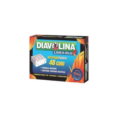 DIAVOLINA ACCENDIFUOCO LIGNITE 48 cubi