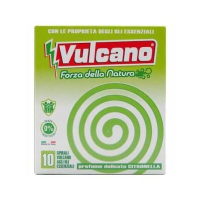 VULCANO GREEN SPIRALI OLI ESSENZIALI  10pz