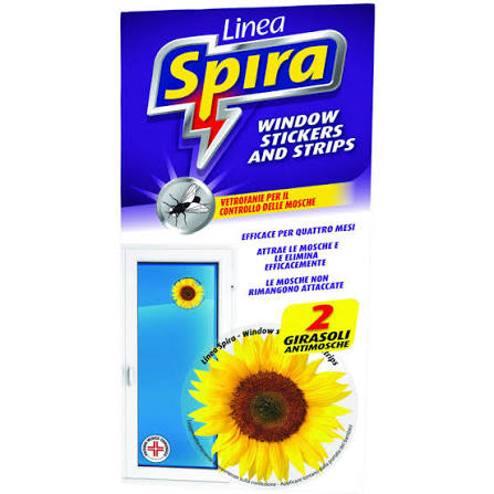 SPIRA GIRASOLE ANTIMOSCHE 2pz