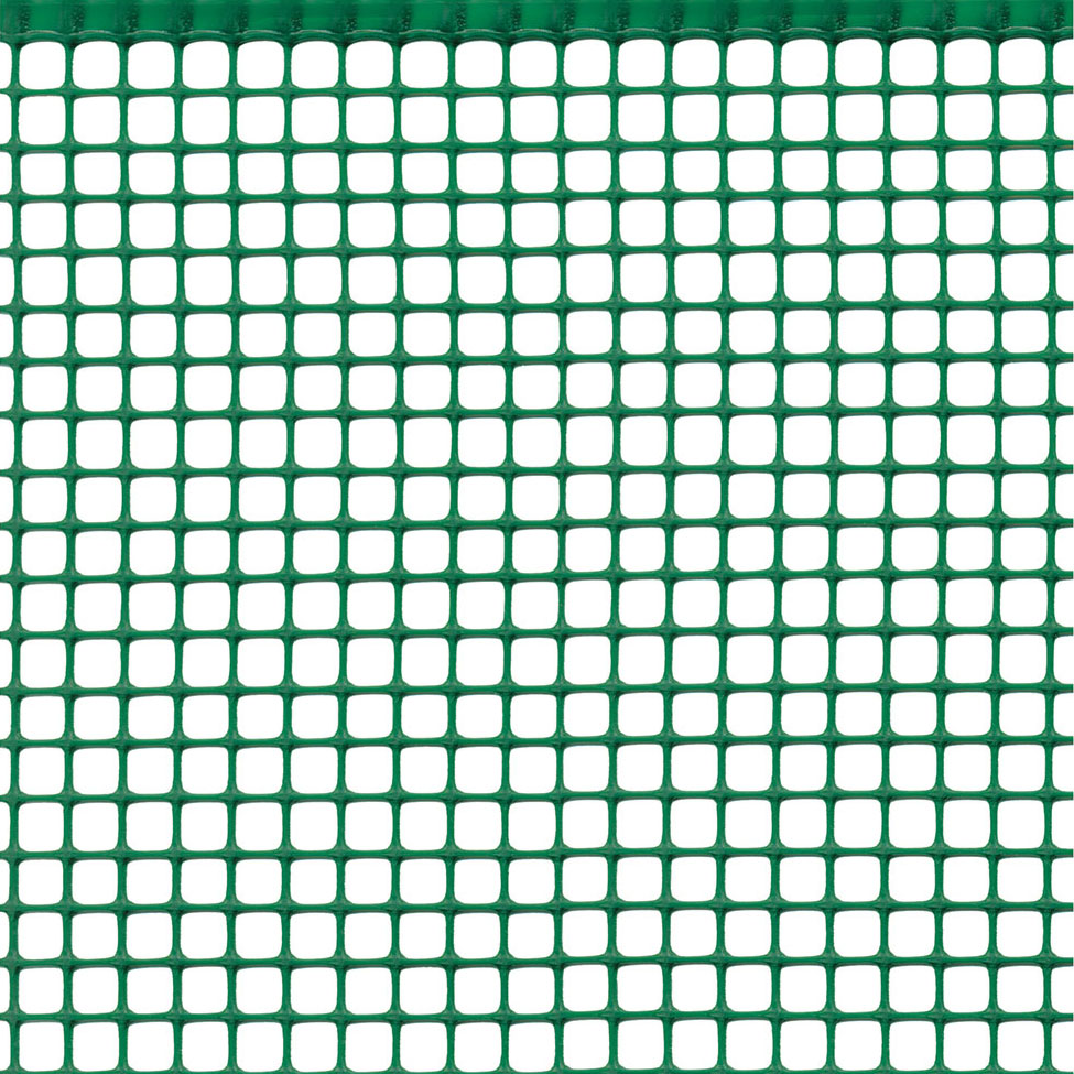 RETE MULTIUSO A MAGLIA QUADRATA 10X10MM, 0,5X5M VERDE
