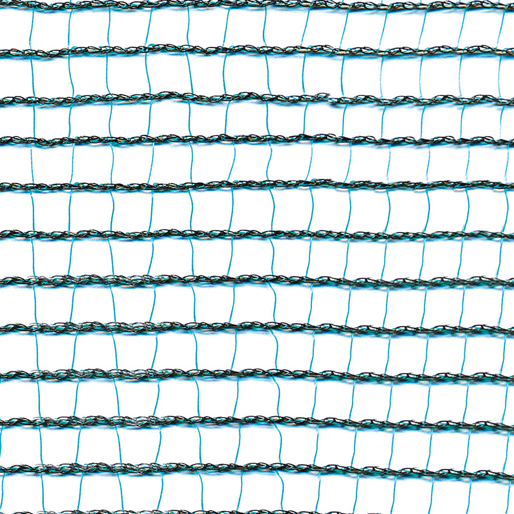 RETE ANTIGRANDINE MONOFILO IN HDPE MAGLIA 7X8MM, 6X10M VERDE