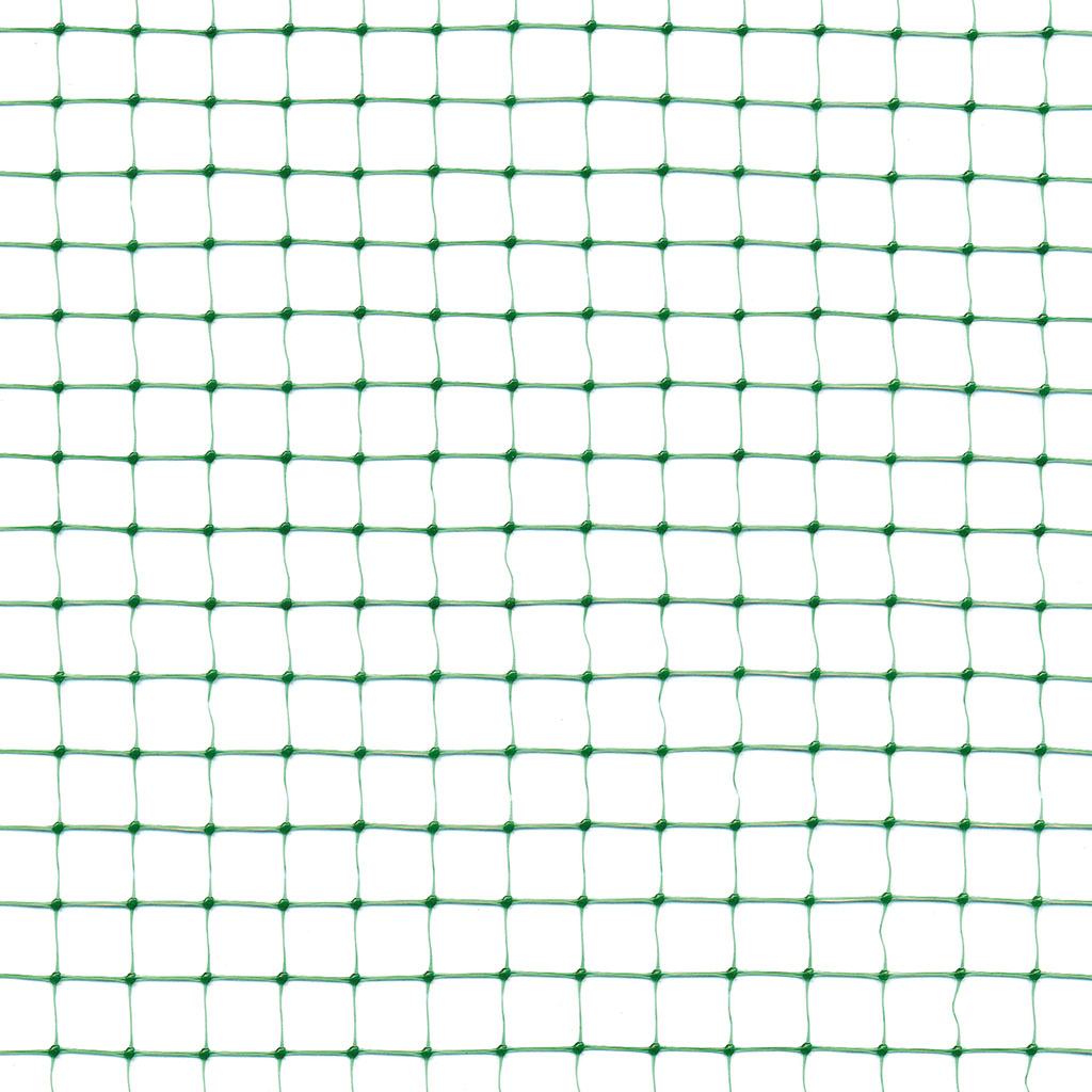 RETE ORTOFLEX ANTIUCCELLI A MAGLIA QUADRATA PER ORTI E FRUTTETI LEGGERA MA RESISTENTE 4X5M VERDE