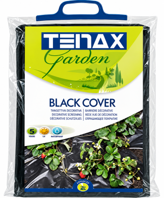 FILM BLACK COVER PACCIAMANTE PER ORTO IN POLIETILENE SPESSORE 40 OMICRON 1,5X100M